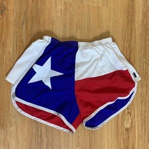 Texas flag shorts